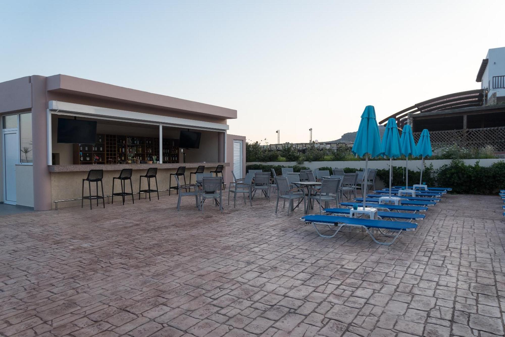 Amaryllis Front Beach Hotel Lardos Exteriér fotografie